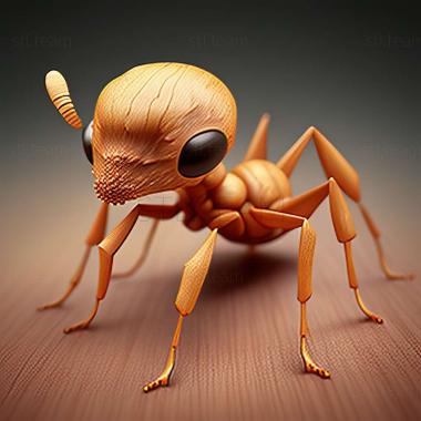 3D model Calyptomyrmex fragarus (STL)